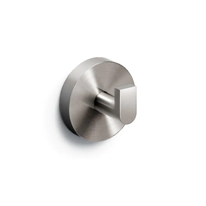 Clou - Flat Set À 2 Kledinghaken, Rvs Geborsteld