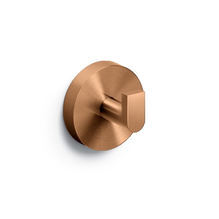 Clou - Flat Set À 2 Kledinghaken, Brons Geborsteld Pvd