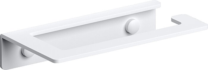 Clou - Fold Toiletrolhouder, Mat Wit
