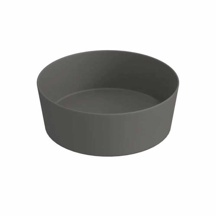 Blinq Couleur opzetwastafel conisch 44cm - antraciet