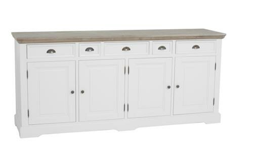 Fleur Dressoir | Wit | 200x50x90 - TWR-DD0013C