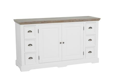 Fleur Dressoir | Wit | 160x50x90 - TWR-DD0014C