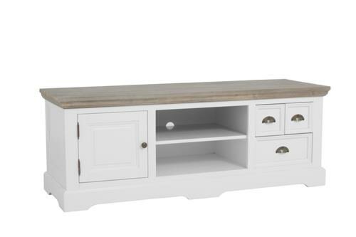 Fleur TV Meubel | Wit | 145x50x54 - TWR-DD0023C