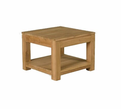Dico - Teakhouten bijzettafel 60x60x45 - NV06-WT