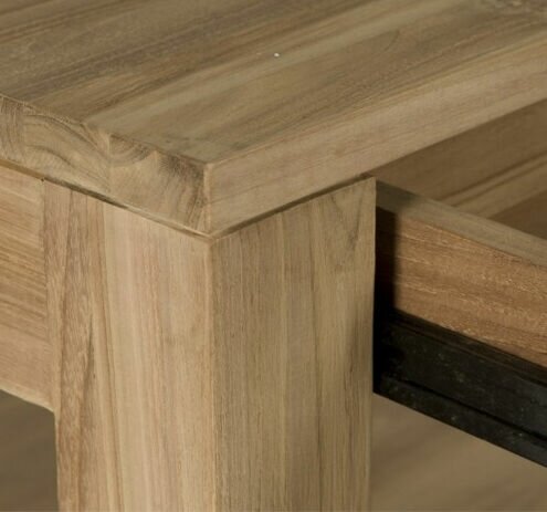 Dico - Teakhouten bijzettafel 60x60x45 - NV06-WT