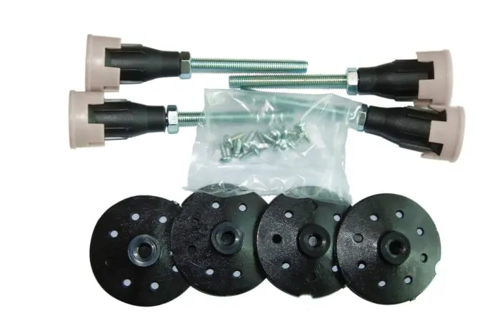 Xenz set douchebakpoten verstelbaar (8-15cm)