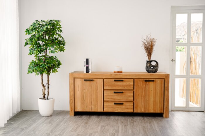 Teak dressoir 180x45x80 | Cube 