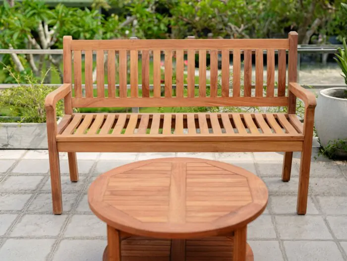 Beaufort Teakhouten Tuinbank – 3-zits – Plantation Teak – 150×50×92 cm