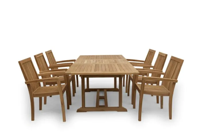 Pile - Teakhouten Tuinset - SC033 - ST006
