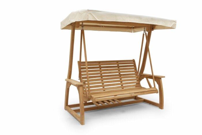 Teak Schommelbank | 3 a 4 zits 150 breed - SB 044 - 150
