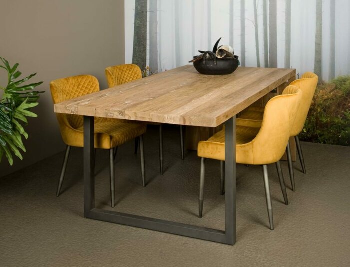 Lucca Teak Eettafel - TWR-Lucca-FL