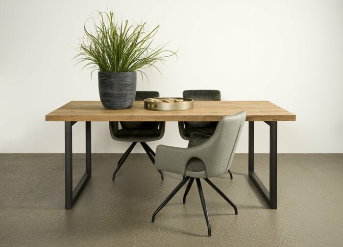 Lucca Eettafel | Metalen Poten | 260x100 - TWR-FI0025