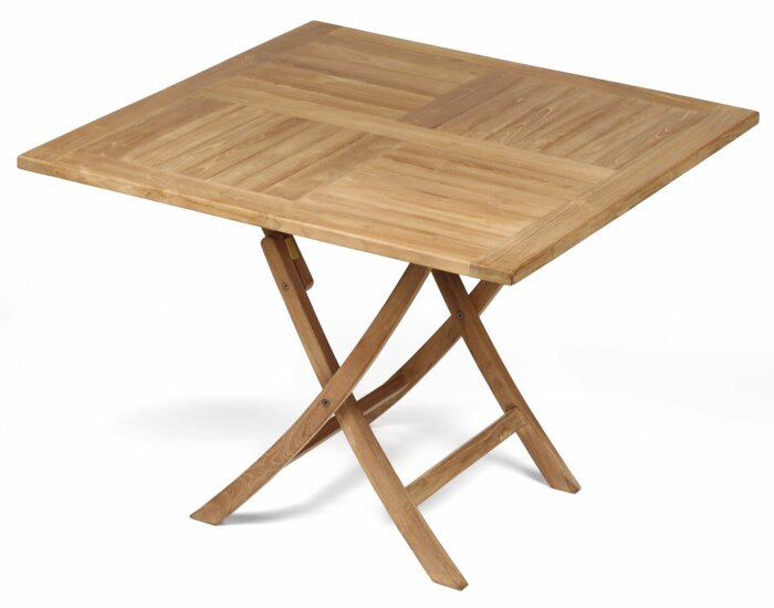 Teak Tuintafel inklapbaar | 120 x 120 x 75