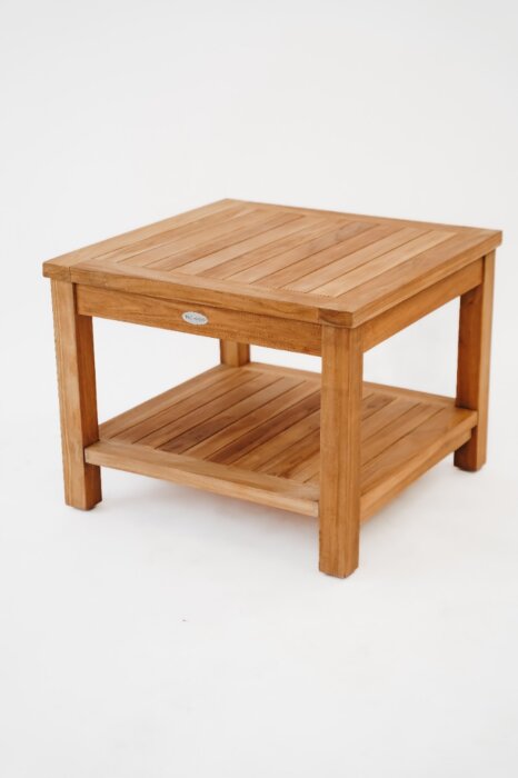 Teak Tuin Bijzettafel Salontafel 60x60x45