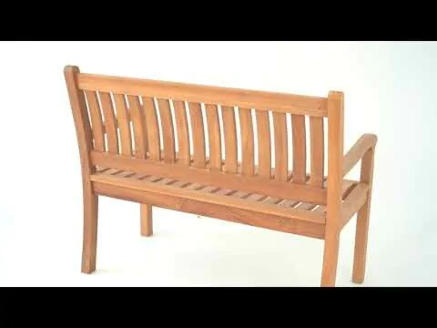Twee Persoons 120 cm Teakhouten Tuinbank | Beaufort