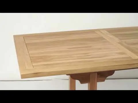 Tuintafel Teakhout | Rechthoekig  | Uitschuifbaar 120 <> 180x100x75