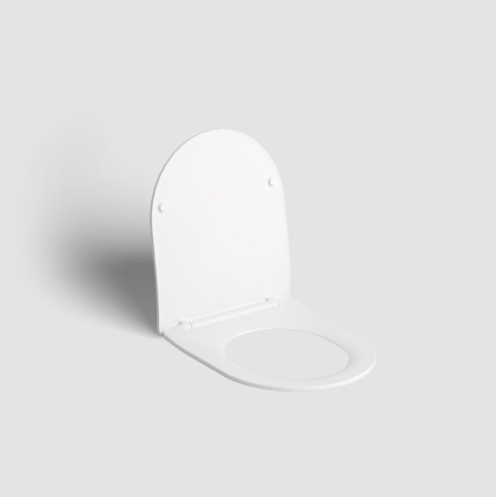 Clou - Inbe Toiletzitting Met Deksel Voor Inbe 1 Toilet, Soft-closing En Quick Release Systeem, Mat Wit