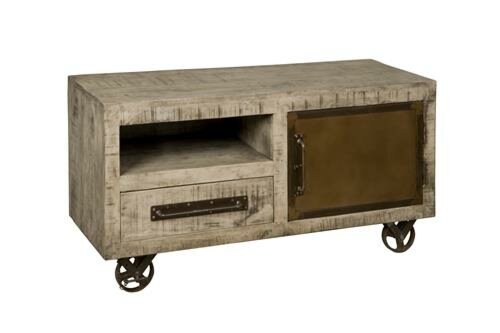 W/N & Iron Kast | 1 Deur | 1 Lade | 120x46x63 - TWR-IF0782