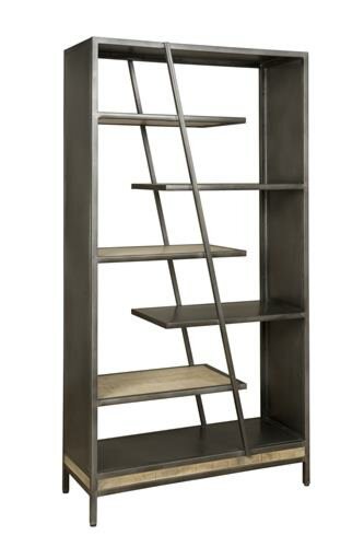 W/N & Iron Boekenkast | 100x40x190 - TWR-IF0881