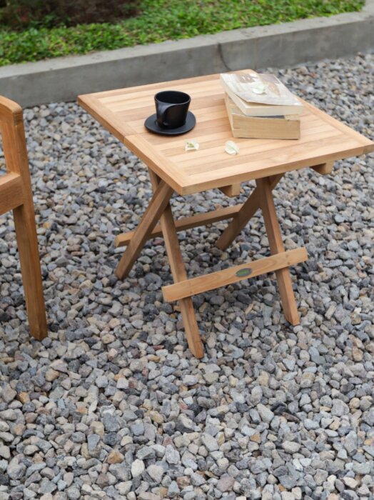 Tuin bijzettafel Inklapbaar 60x60x45