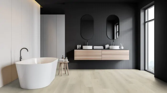 Bobeau Nakuru klik PVC 23x184cm akoestisch - Ivoor