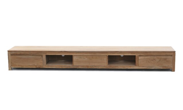 Corona | Teak TV meubel | 300x50x37 - TWR-JN0231