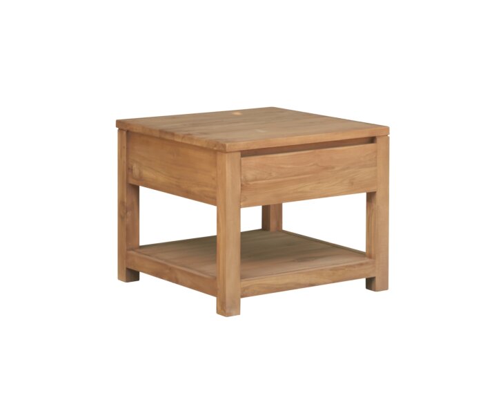 Corona | Teak Bijzettafel | 60x60x50 - TWR-JN0235