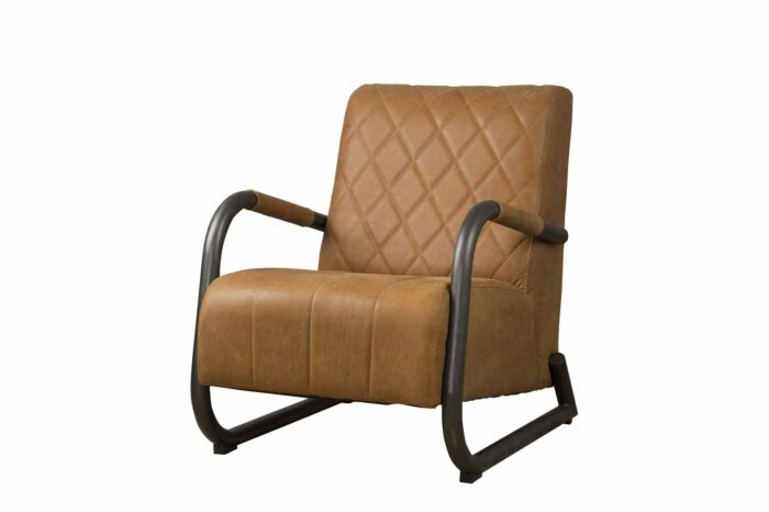 Ranch coffeechair | 90x66x82 | Cognac - TWR-Ranch-cc-LM0012