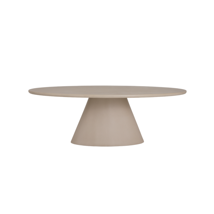 Teakea Mello ovale teakhouten eetkamertafel 220 cm, duurzaam en stijlvol buitenmeubel