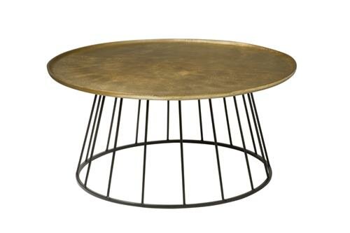 Iron Koffietafel | 91x91x42 - TWR-MG8663-B