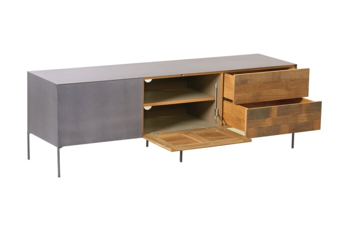 Pandora TV meubel 1 deur + klep | 166x45x55 - TWR-MX0013
