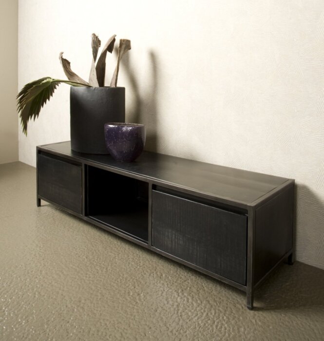 Paterno TV Meubel | 2 Laden | 145x40x38 - TWR-NA0103