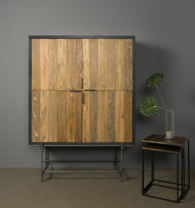 Pesaro Kabinet | 4 Deuren | 120x49x160 - TWR-NA0122