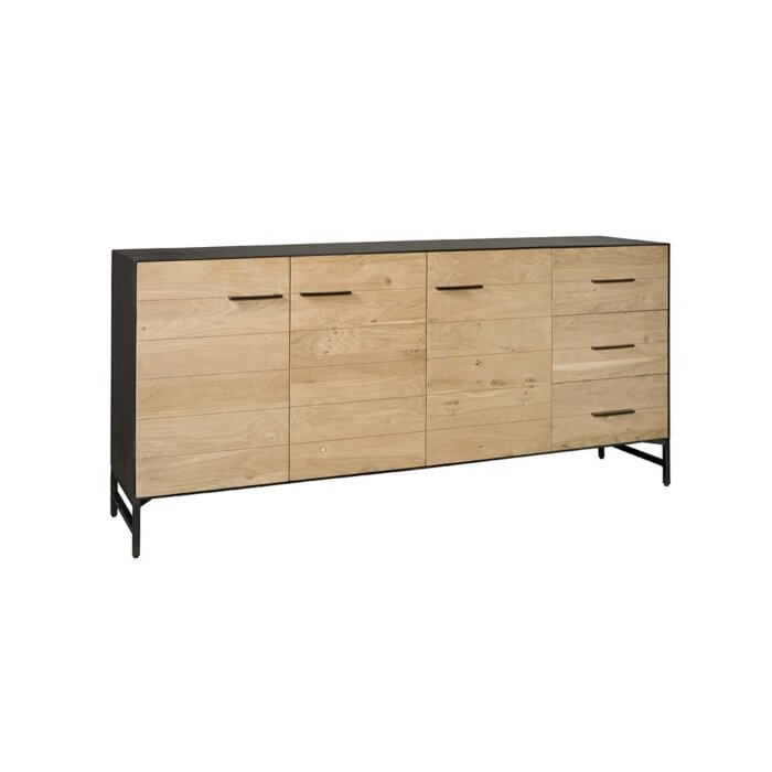 Lido Dressoir 200x 45 x 90 ( H ) Drie deuren en drie laden