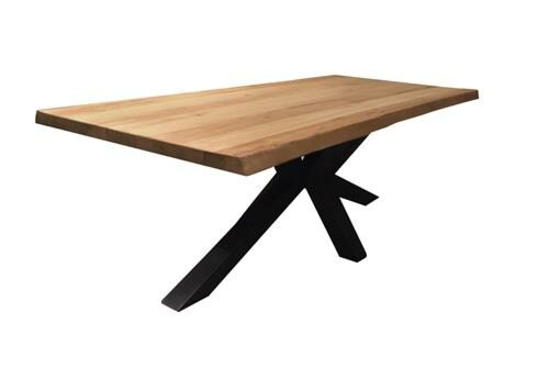 Sovana Live-edge dining table 220x100 - top 5 - Naturel