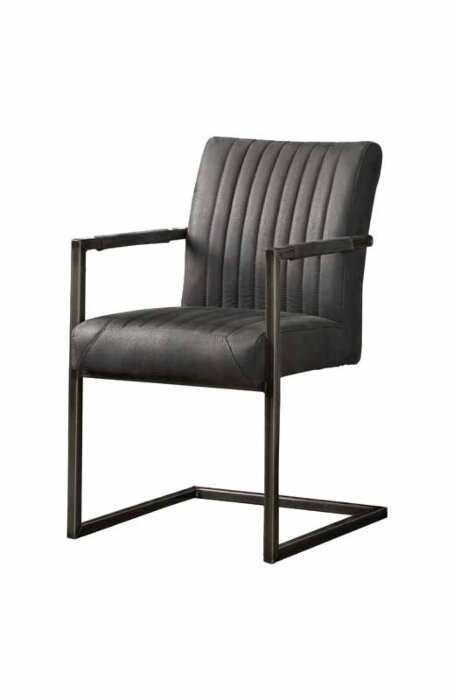Ferro armchair | 61x52x88 | Antraciet - TWR-Ferro-ac-NC0015
