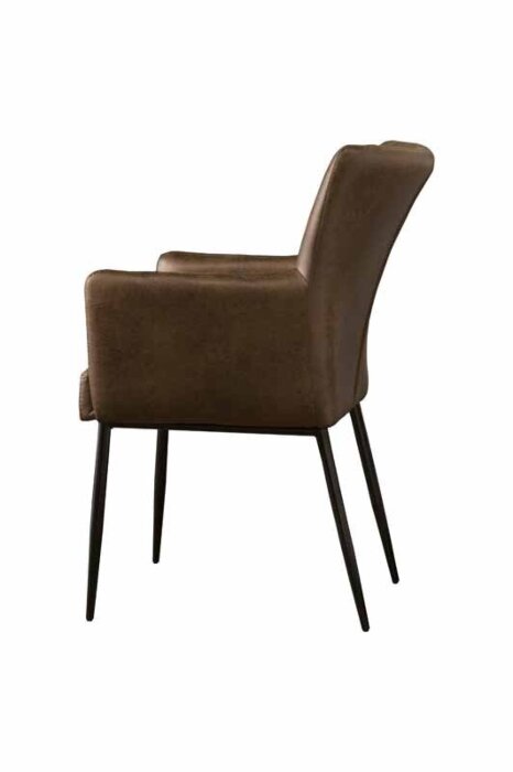 Toledo armchair | 63x56x89 | Lichtbruin - TWR-Toledo-ac-NC0023