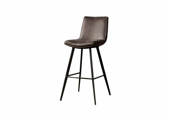Pamplona barstool | 53x43x105 | Antraciet - TWR-Pamplona-bs-NC0114