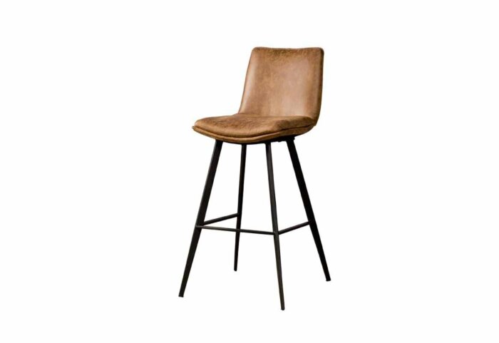 Pamplona barstool | 53x43x105 | Cognac - TWR-Pamplona-bs-NC0115