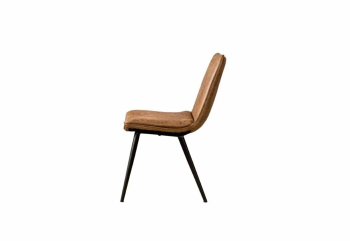 Pamplona sidechair | 61x46x86 | Cognac - TWR-Pamplona-sc-NC0117