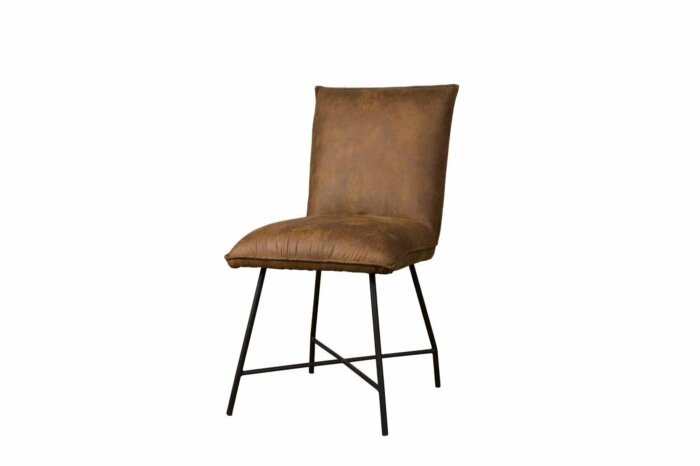 Trofa Sidechair | 64x49x90cm | Cognac - TWR-Trofa-sc-NC0157