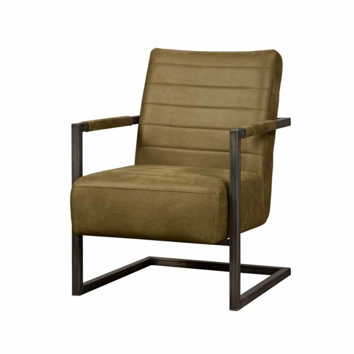 Rocca Fauteuil Groen Bull
