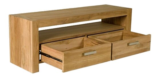 Cube - Teak TV Meubel | 150x47x55 - NV01