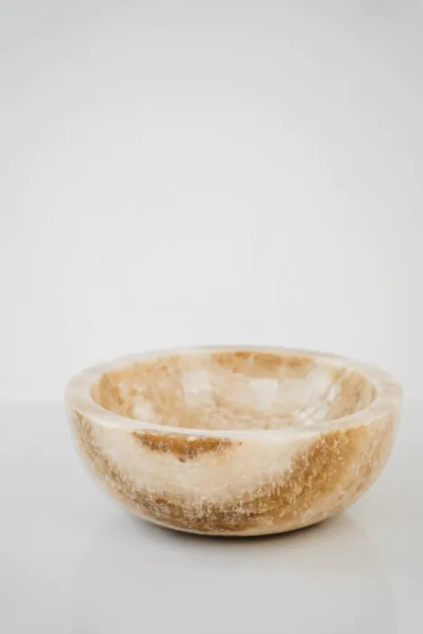 Onyx Natuurstenen Waskom | 40 Rond x 15 Hoog