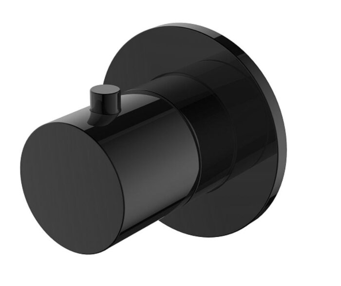Regn stopkraan gun metal black PVD
