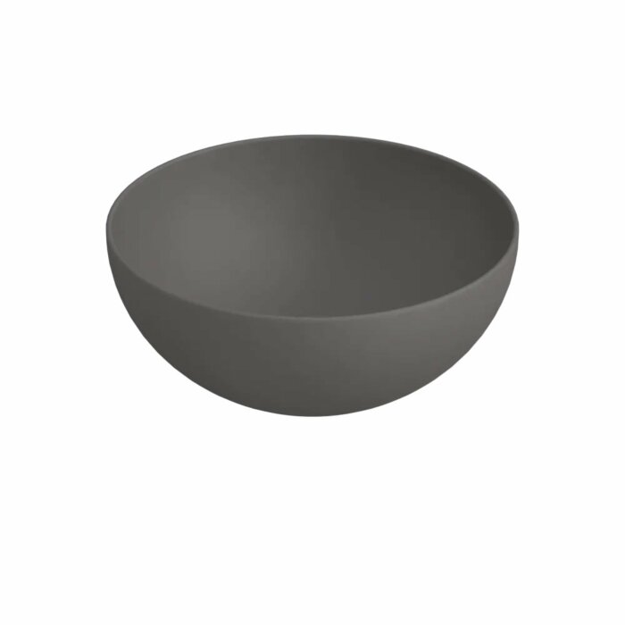 Blinq Couleur opzetwastafel rond 40cm rond - antraciet