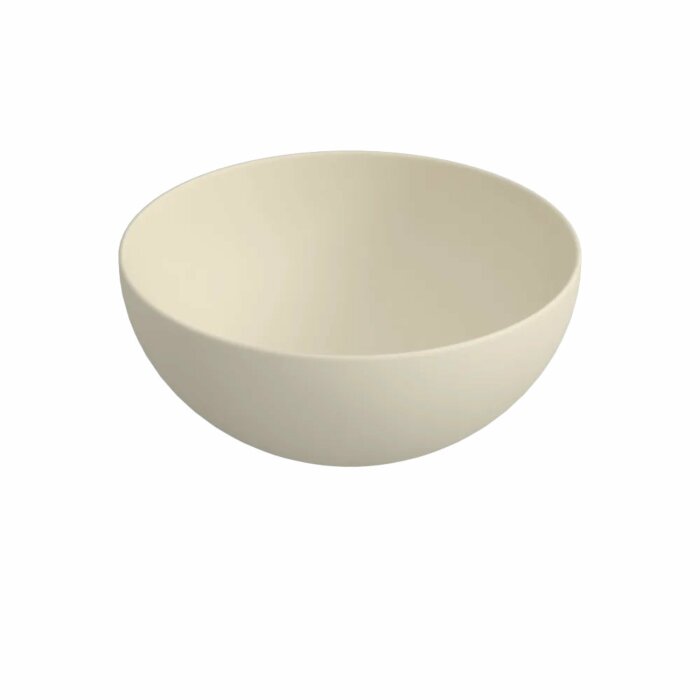 Blinq Couleur opzetwastafel rond 40cm rond - ivoor