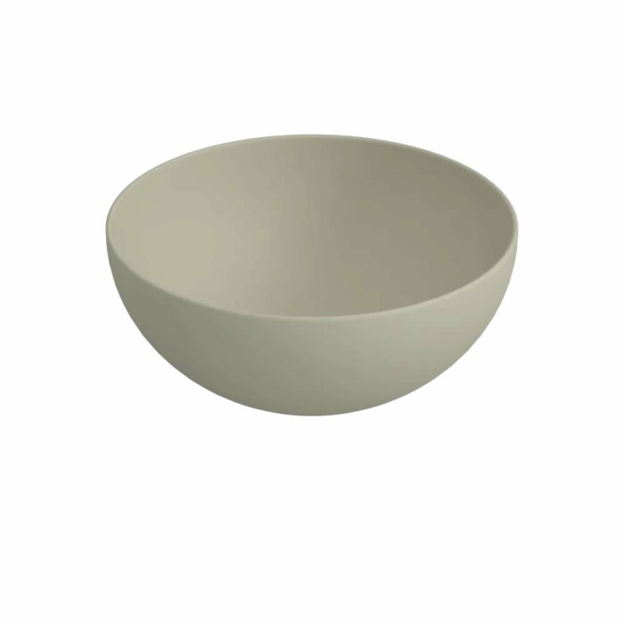 Blinq Couleur opzetwastafel rond 40cm rond - zand