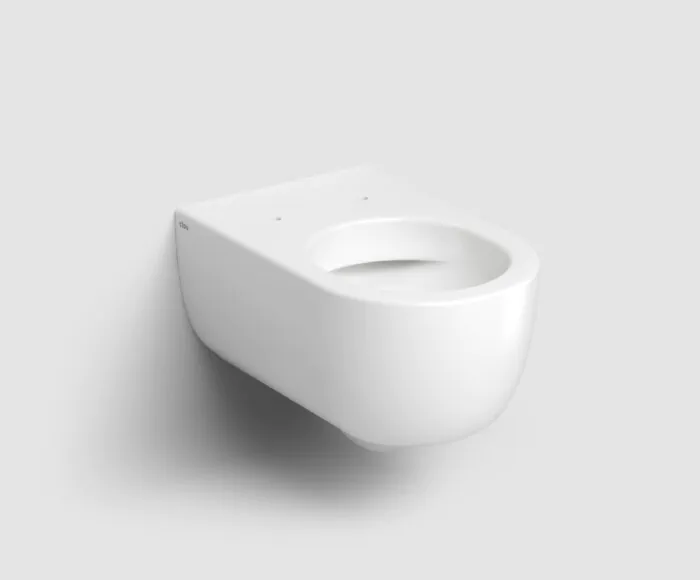 Clou - Hammock Randloze Wandtoilet 56cm, Mat Wit Keramiek