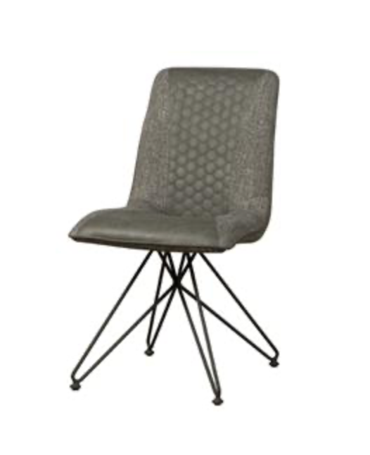capri stoel - vintage grey + linen grey